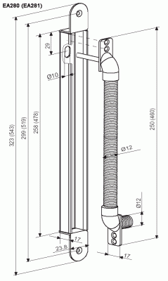 Кабелепроход Abloy (Аблой) EA281