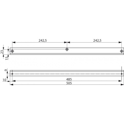 Монтажная пластина угловя ASSA-Abloy DCA104 (A104)