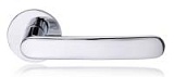 Ручка POLAR 6/0321 для сплошных дверей толщиной 44-61 мм, латунь хромированная (упаковка IPP)