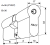 Цилиндр ABLOY DIN CY327U ключ-ключ (ключ Novel) фото Цилиндр ABLOY DIN CY327U ключ-ключ (ключ Novel)
